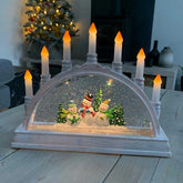 Three Kings Lanterns Christmas Three Kings SnowSwirl Frosty Candle Bridge